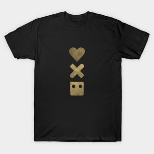 Love Death Robots Inspired Gold Edition Vertical T-Shirt